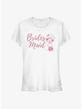 Disney Minnie Mouse Bridesmaid Girls T-Shirt, WHITE, hi-res