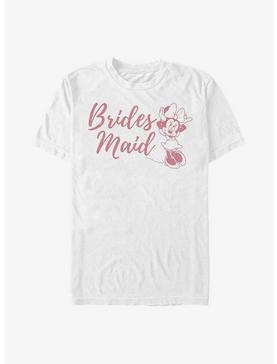 Disney Minnie Mouse Bridesmaid T-Shirt, WHITE, hi-res