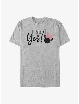 Disney Minnie Mouse I Said Yes T-Shirt, , hi-res