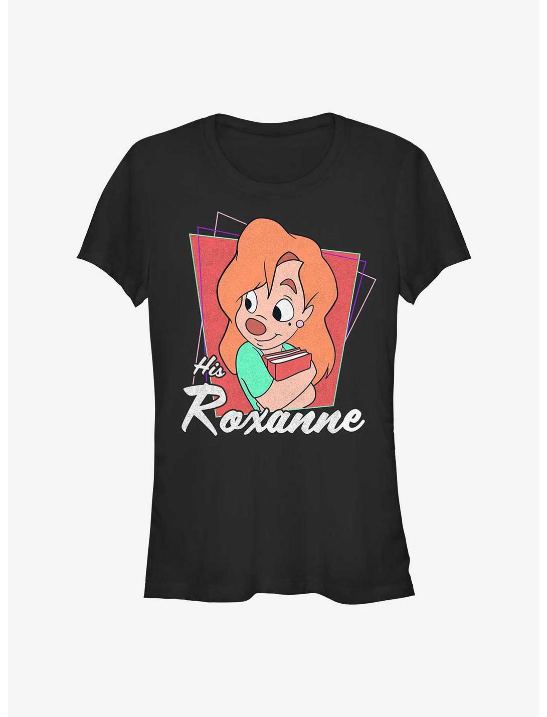 Disney A Goofy Movie His Roxanne Girls T-Shirt, BLACK, hi-res