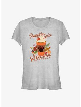 Disney Minnie Mouse Pumpkin Spice Season Girls T-Shirt, ATH HTR, hi-res
