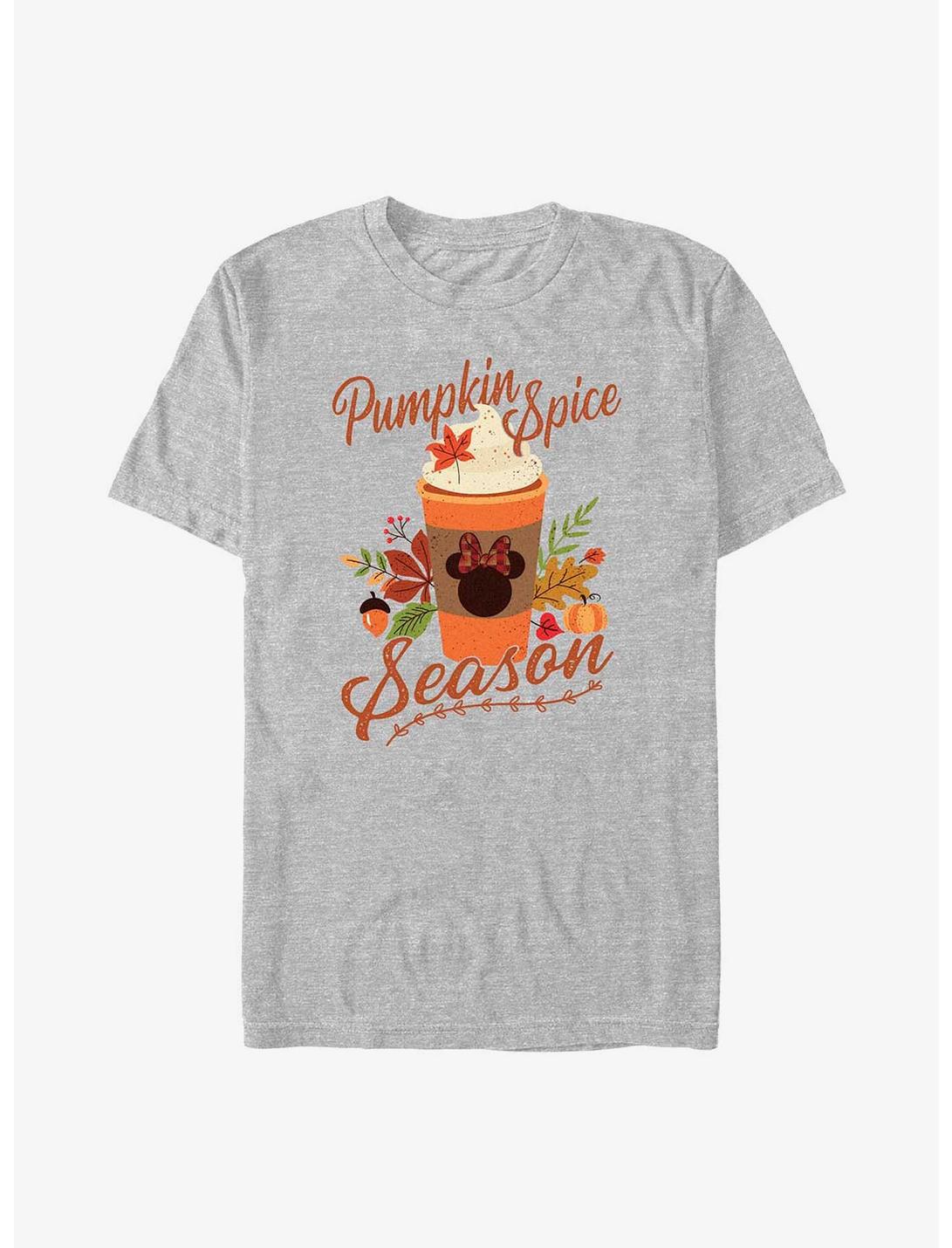 Disney Minnie Mouse Pumpkin Spice Season T-Shirt, ATH HTR, hi-res