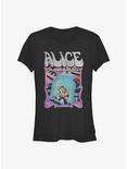 Disney Alice In Wonderland Alice Poster Girls T-Shirt, BLACK, hi-res