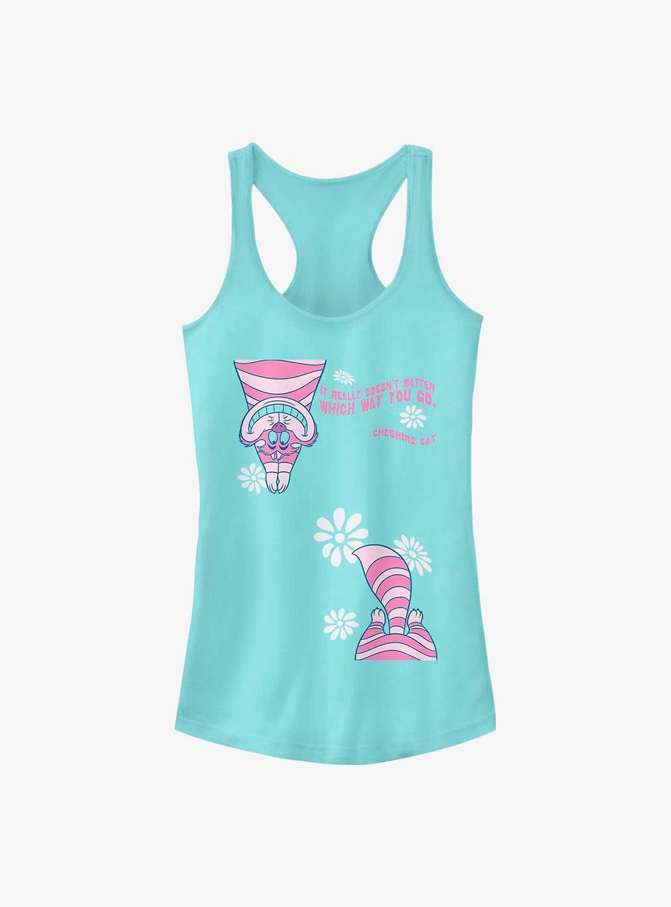 Disney Alice In Wonderland Cheshire Split Girls Tank, CANCUN, hi-res