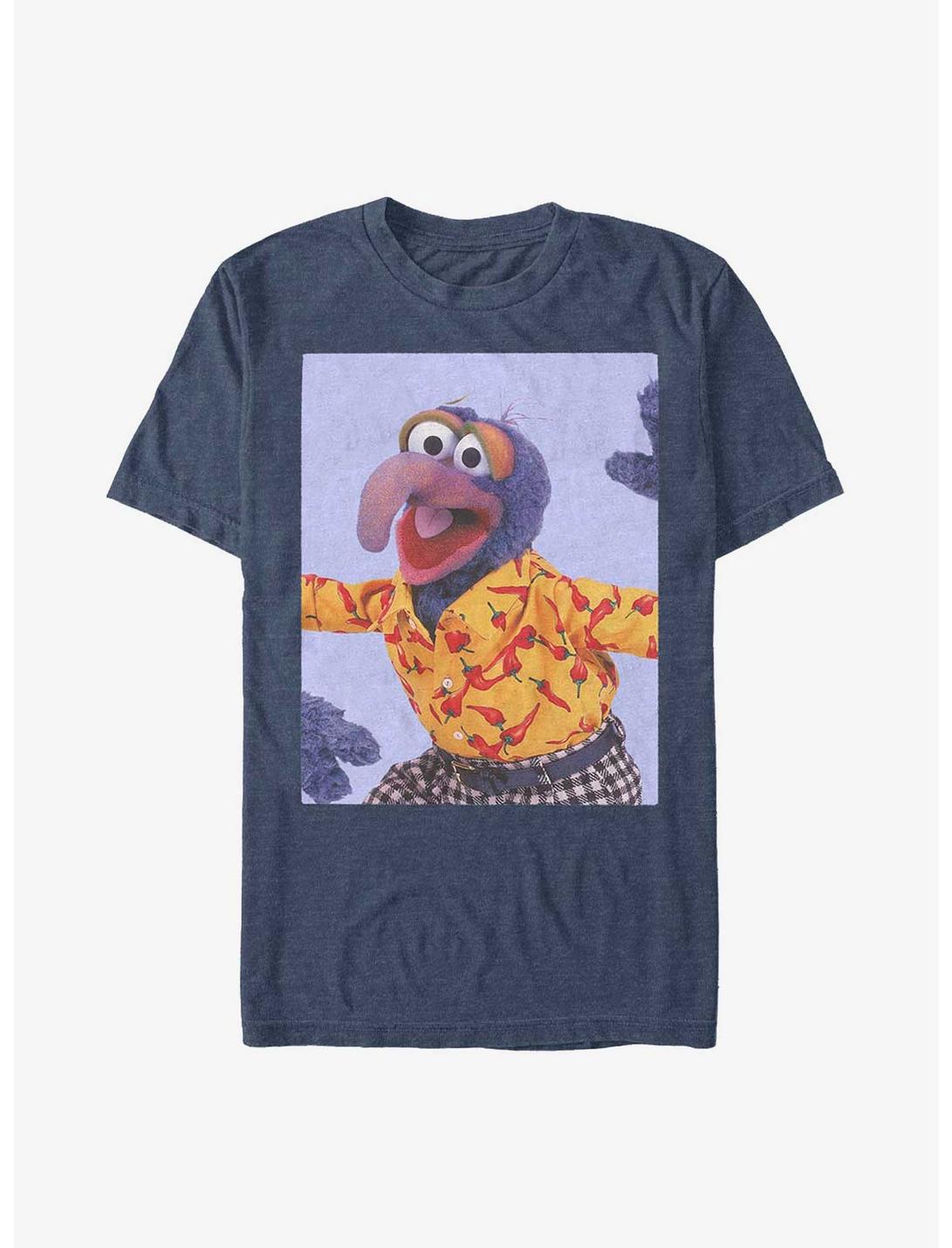 Disney The Muppets Gonzo Meme T-Shirt, NAVY HTR, hi-res