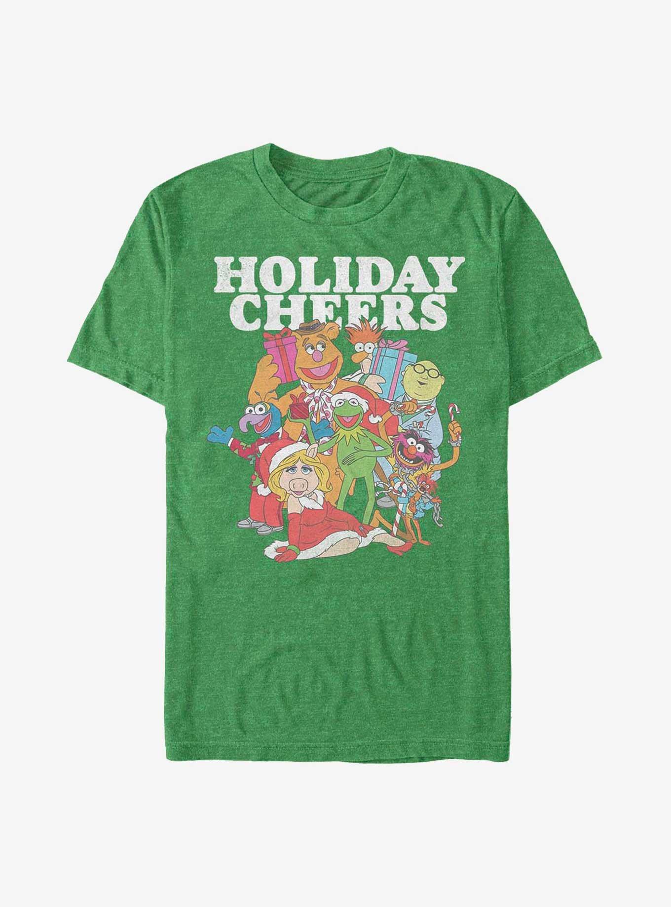 Disney The Muppets Holiday Cheers T-Shirt, KEL HTR, hi-res