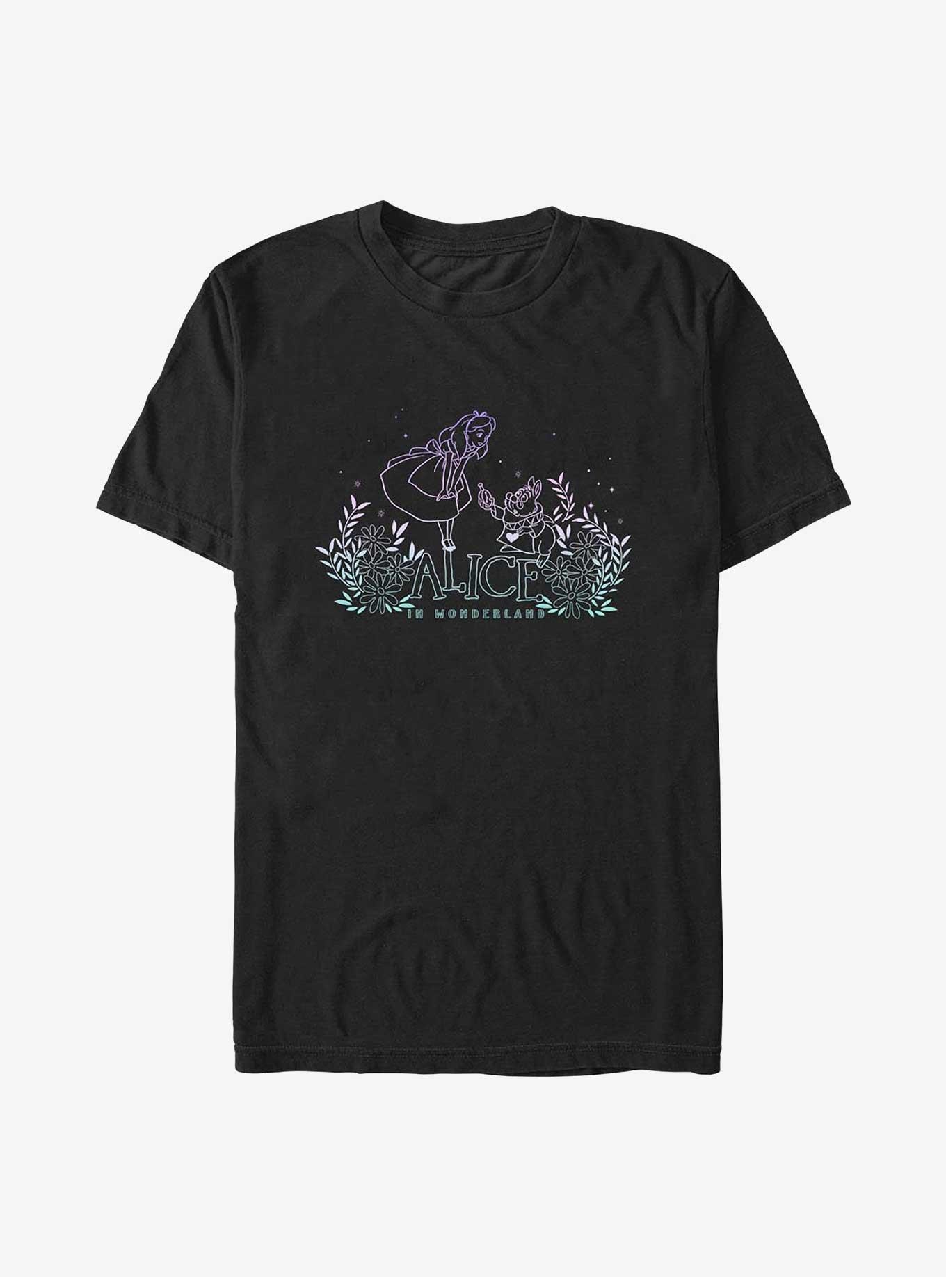 Disney Alice In Wonderland Gradient Rabbit T-Shirt, , hi-res