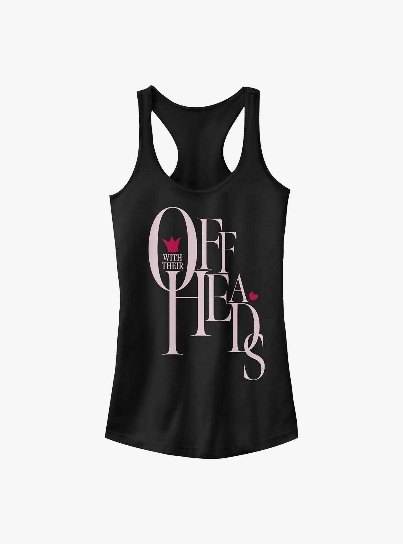 Disney Alice In Wonderland Off With Their Heads Girls Tank, BLACK, hi-res