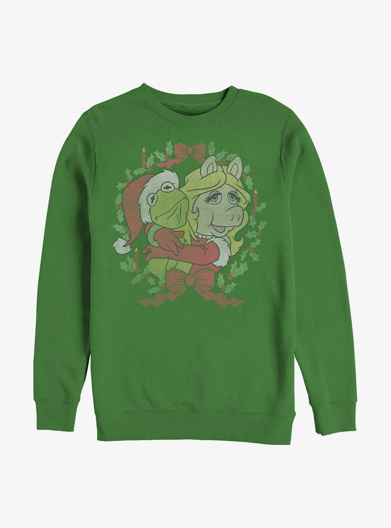 Disney The Muppets Kermy And Piggy Christmas Sweatshirt, KELLY, hi-res