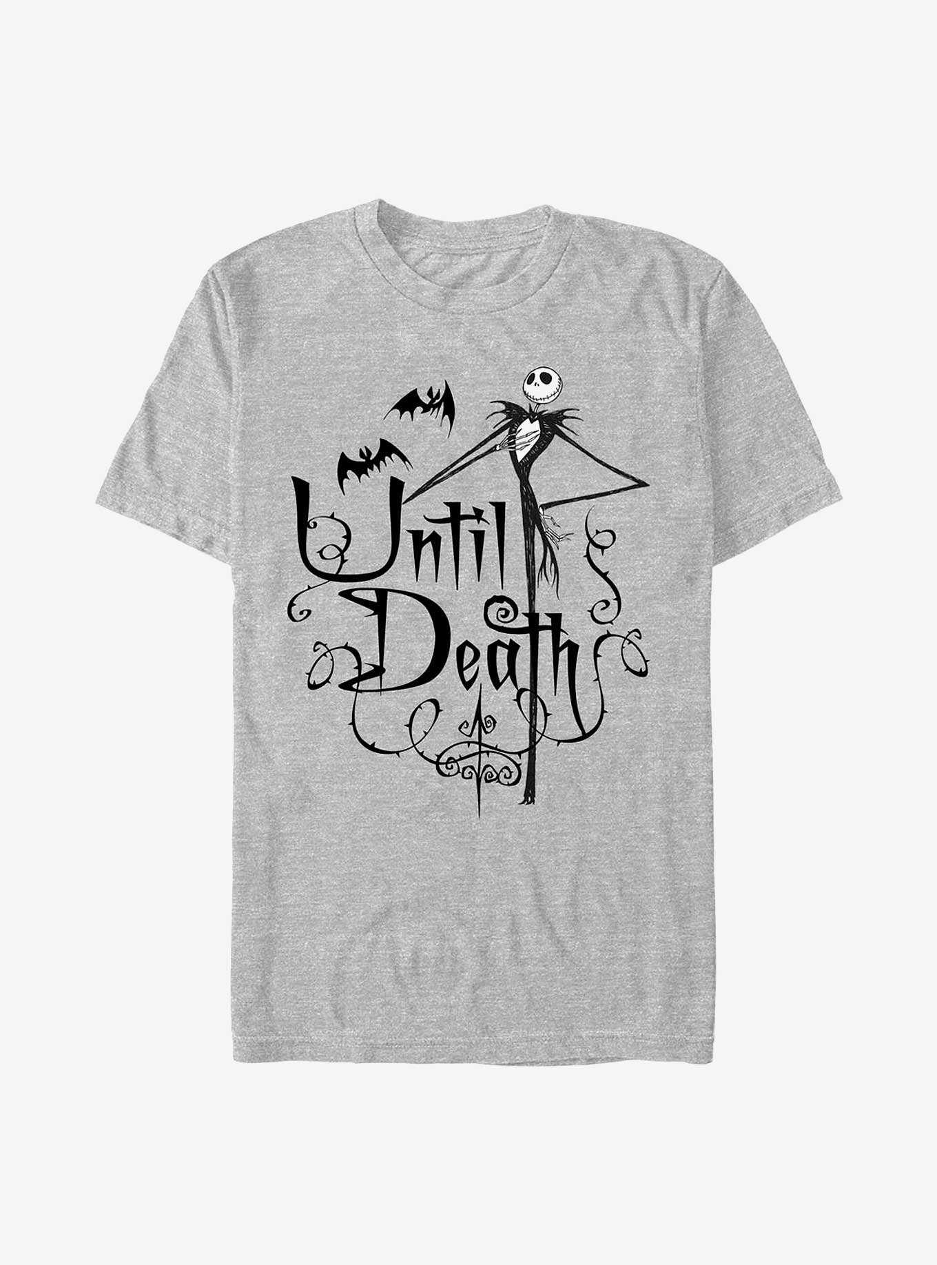 Disney The Nightmare Before Christmas Jack Until Death T-Shirt, ATH HTR, hi-res