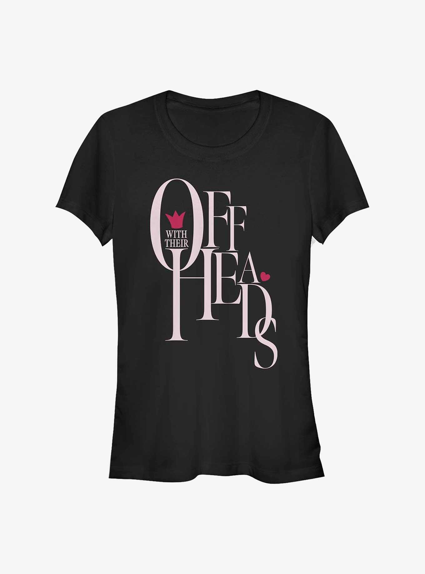 Disney Alice In Wonderland Off With Their Heads Girls T-Shirt, , hi-res