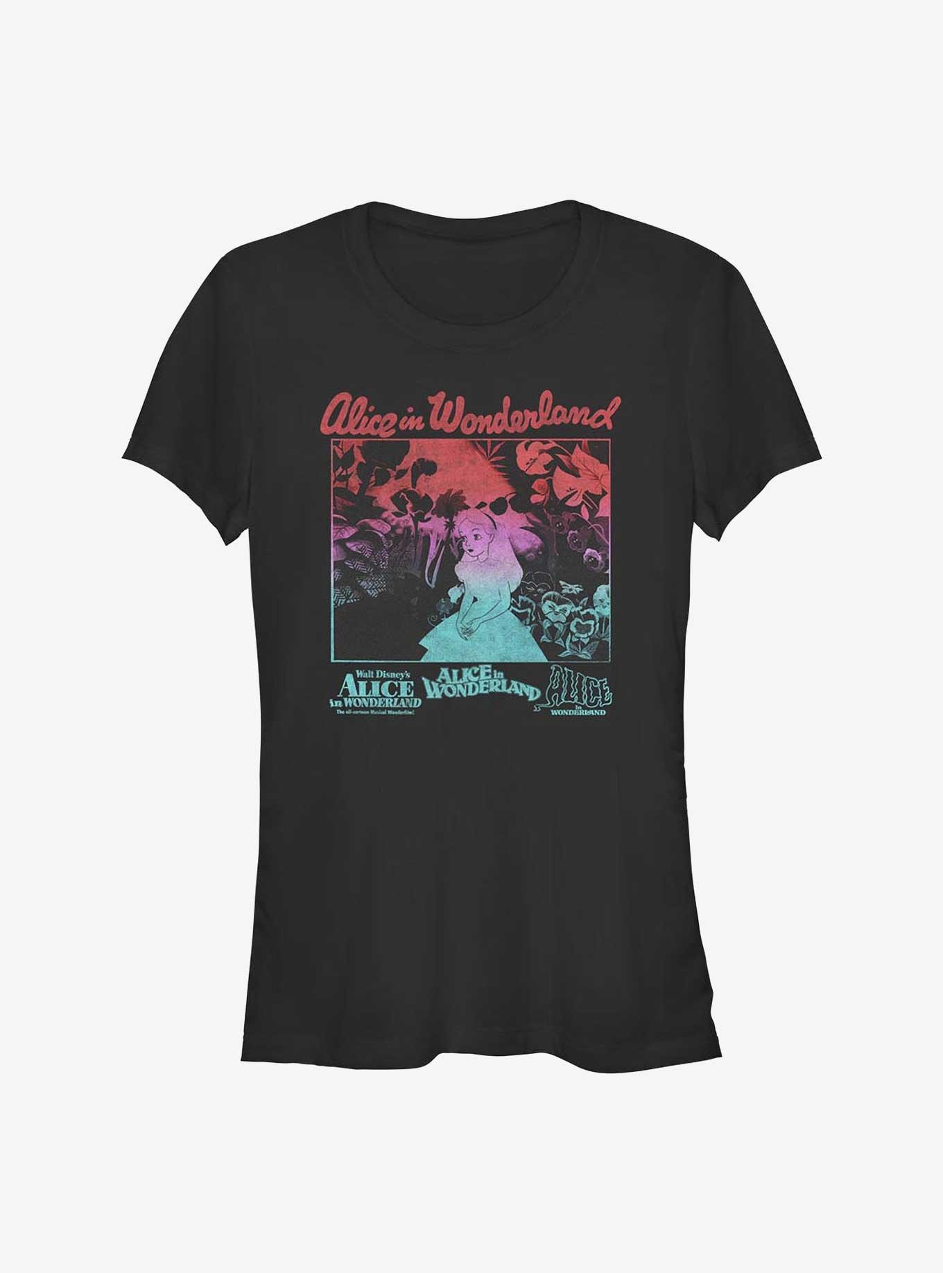 Disney Alice In Wonderland Poster Girls T-Shirt, , hi-res