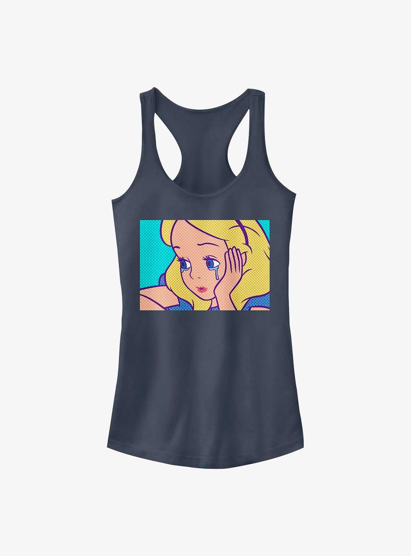 Disney Alice Wonderland Sad Girls Tank