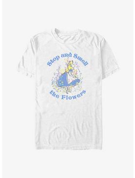 Disney Alice In Wonderland Stop And Smell The Flowers T-Shirt, , hi-res