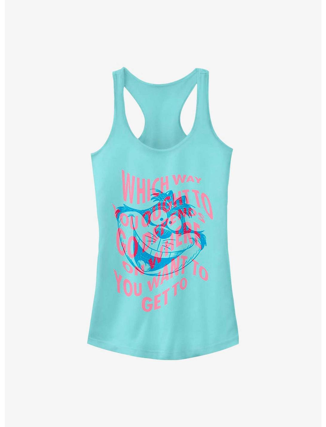Disney Alice In Wonderland Which Way You Ought To Go Girls Tank, CANCUN, hi-res