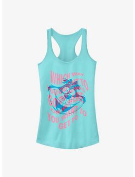 Plus Size Disney Alice In Wonderland Which Way You Ought To Go Girls Tank, , hi-res