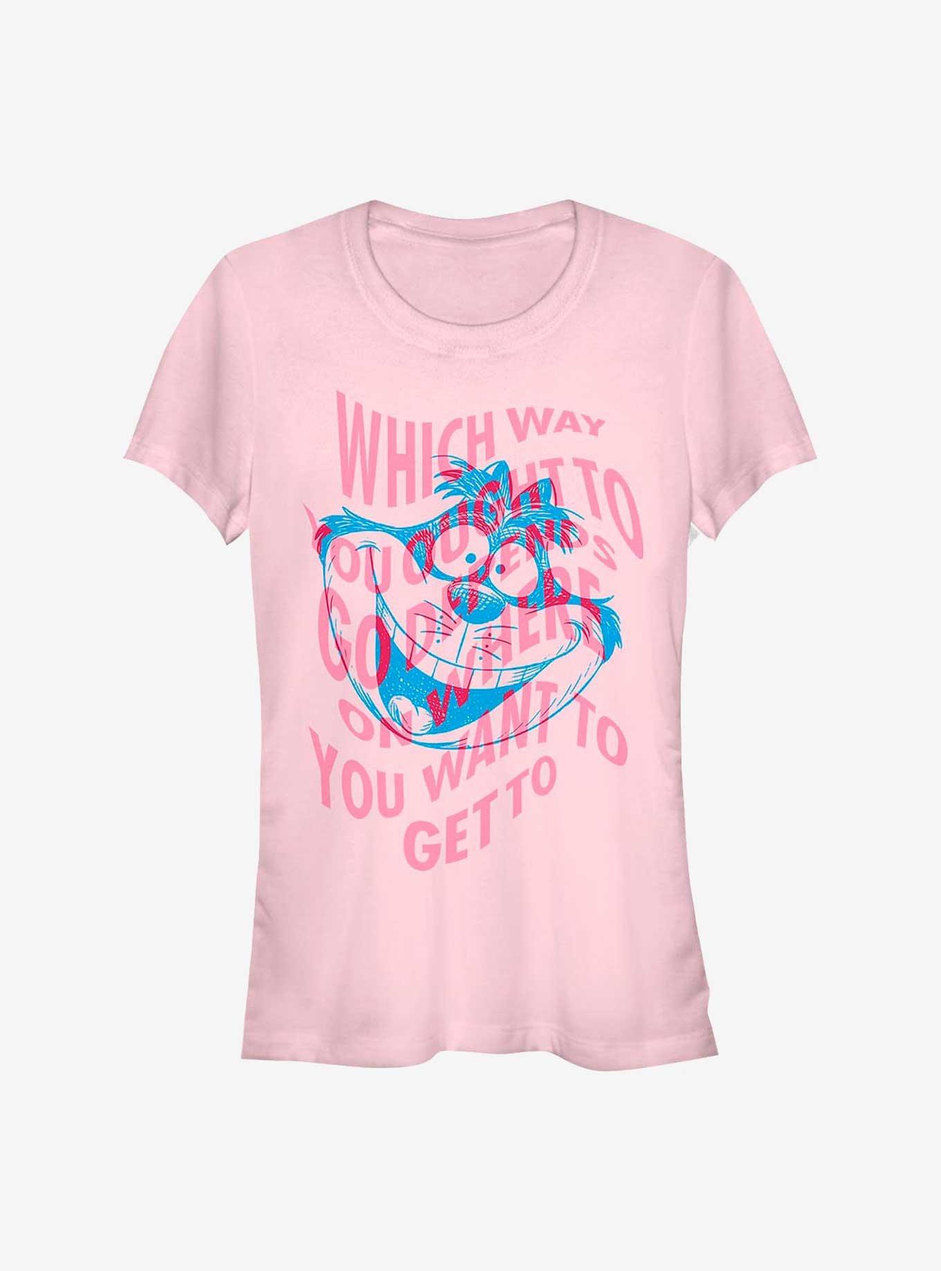 Disney Alice In Wonderland Which Way You Ought To Go Girls T-Shirt, , hi-res