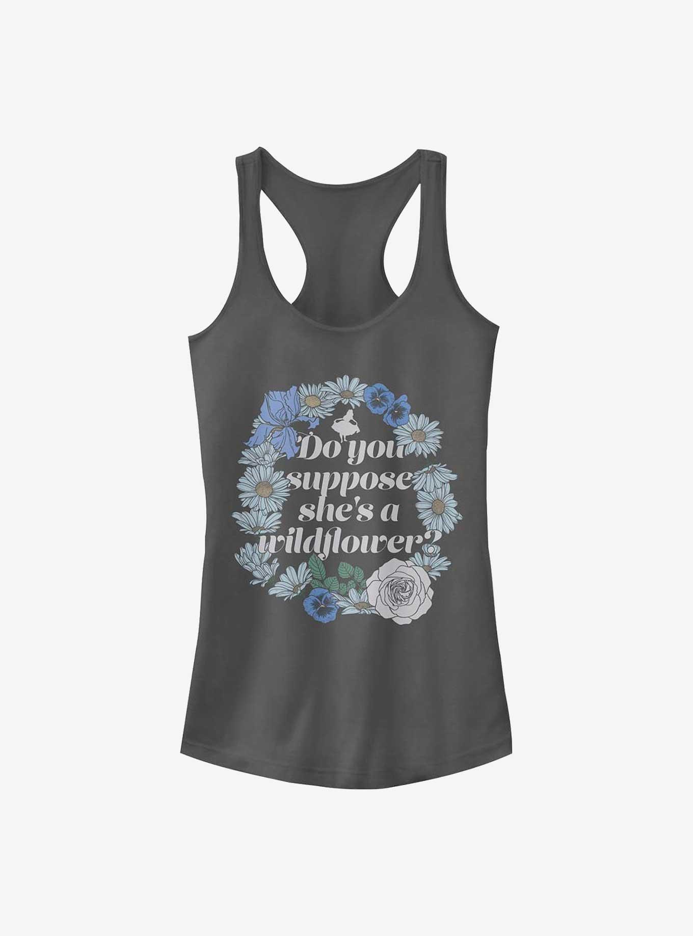 Disney Alice In Wonderland Wildflowers Girls T-Shirt