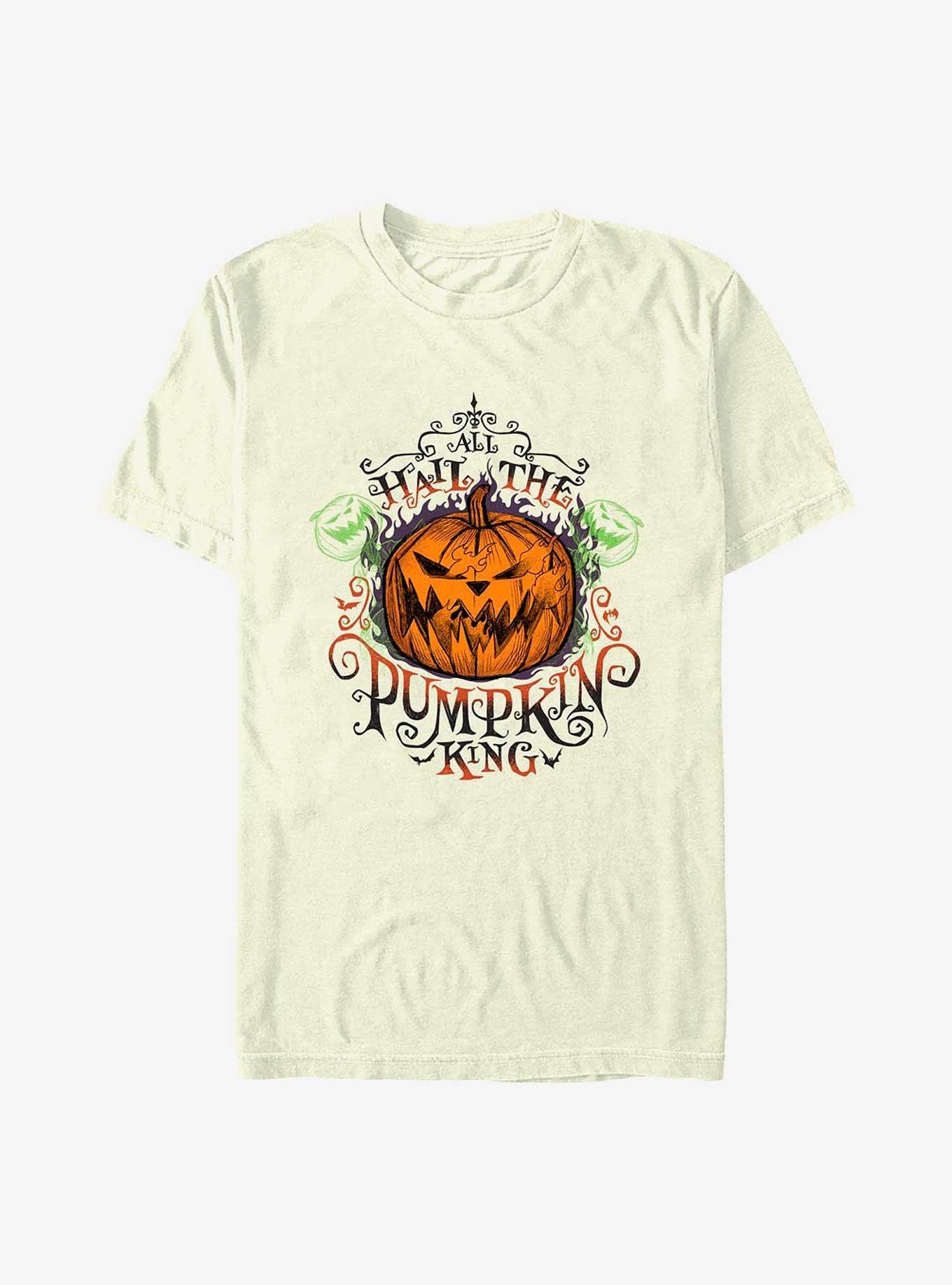 Disney The Nightmare Before Christmas All Hail The Pumpkin King T-Shirt, NATURAL, hi-res