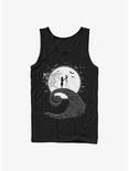 The Nightmare Before Christmas Jack & Sally Meant To Be Tank Top, BLACK, hi-res