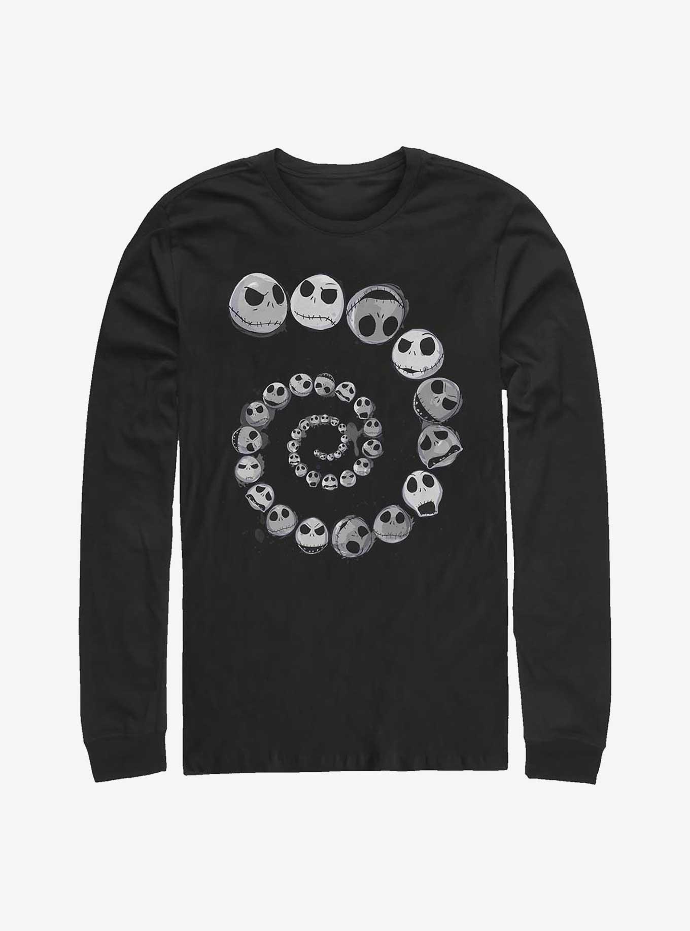 Disney The Nightmare Before Christmas Jack Emotions Spiral Long-Sleeve T-Shirt, , hi-res