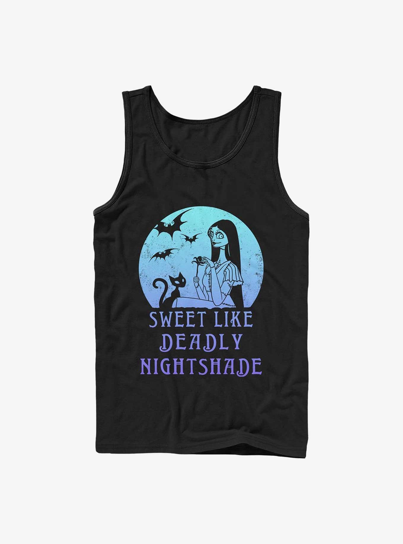 Disney The Nightmare Before Christmas Sally Sweet Like Deadly Nightshade Tank, BLACK, hi-res