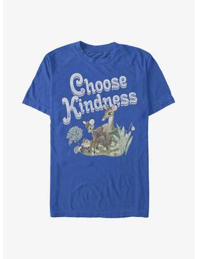 Disney Bambi Choose Kindness T-Shirt, ROYAL, hi-res