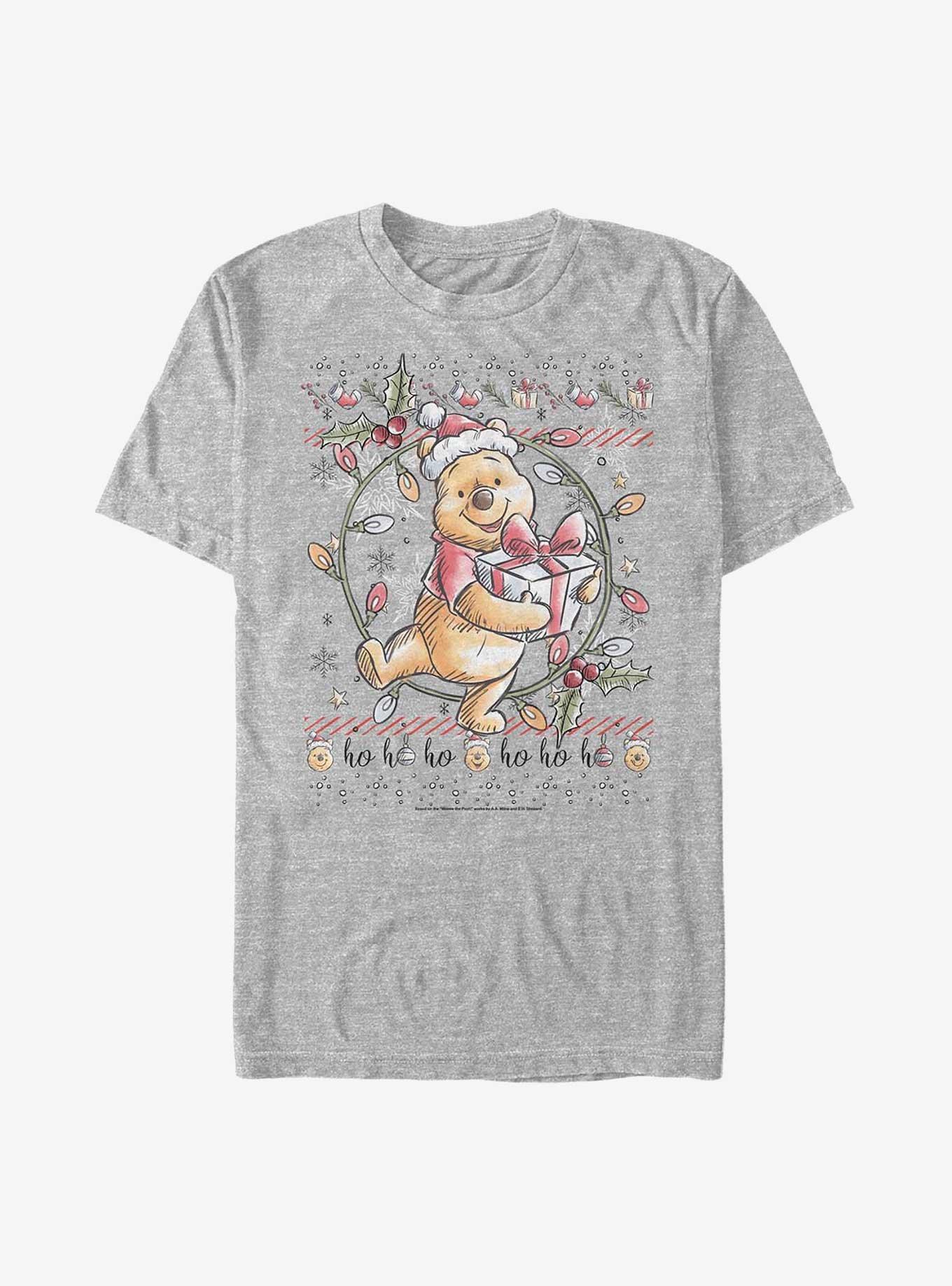 Disney Winnie The Pooh At Christmas T-Shirt