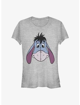Disney Winnie The Pooh Big Face Eeyore Girls T-Shirt, ATH HTR, hi-res