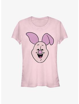 Disney Winnie The Pooh Big Face Piglet Girls T-Shirt, , hi-res