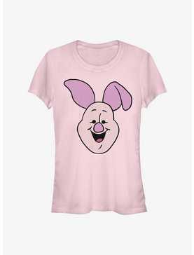 Disney Winnie The Pooh Big Face Piglet Girls T-Shirt, , hi-res