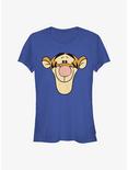 Disney Winnie The Pooh Big Face Tigger Girls T-Shirt, ROYAL, hi-res