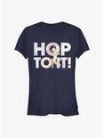 Disney Winnie The Pooh Hop To It Tigger Girls T-Shirt, NAVY, hi-res