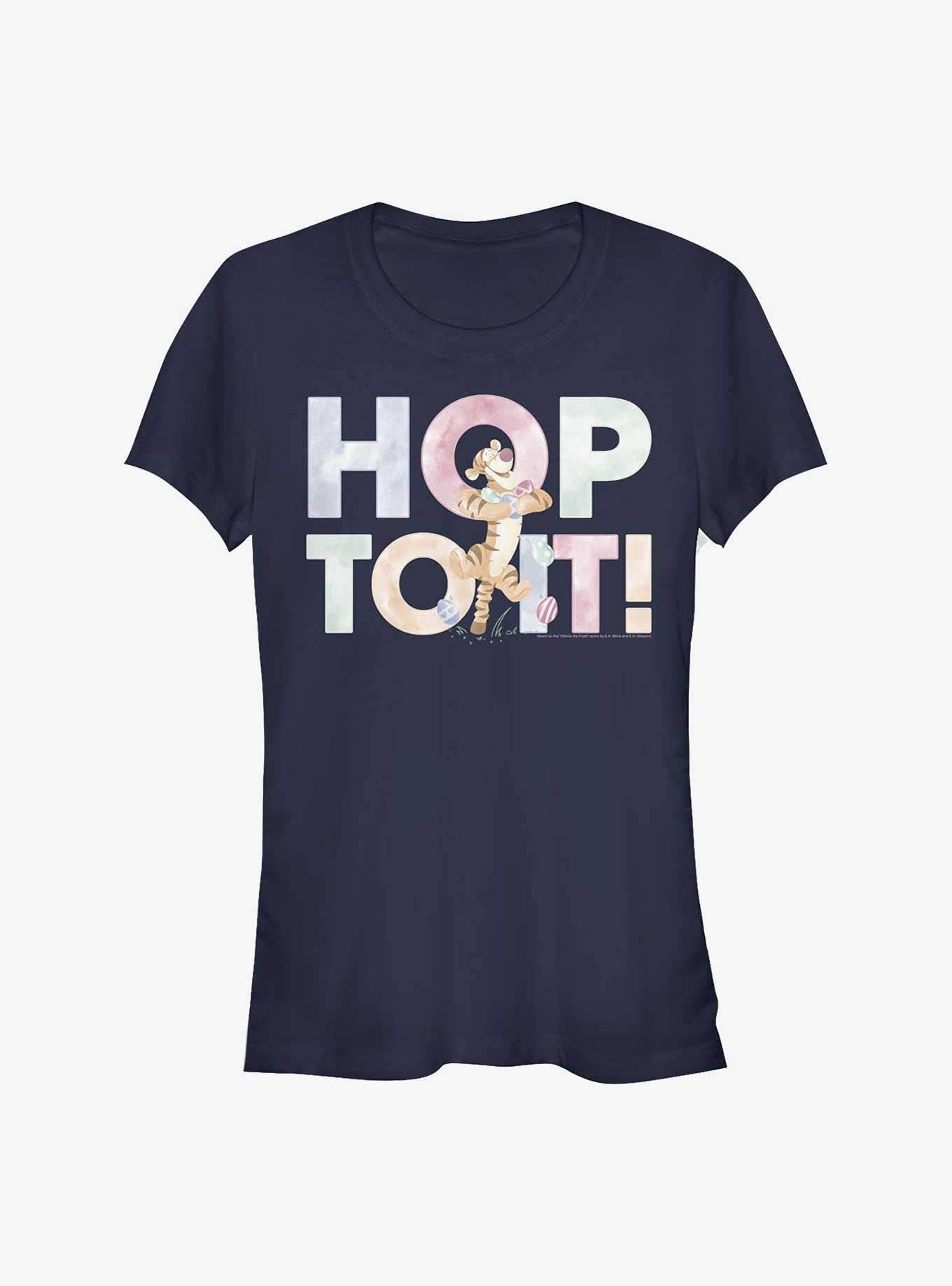 Disney Winnie The Pooh Hop To It Tigger Girls T-Shirt, NAVY, hi-res