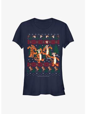 Disney Winnie The Pooh Tigger In The Woods Christmas Girls T-Shirt, , hi-res