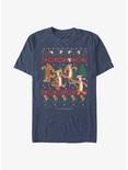 Disney Winnie The Pooh Tigger In The Woods Christmas T-Shirt, NAVY HTR, hi-res