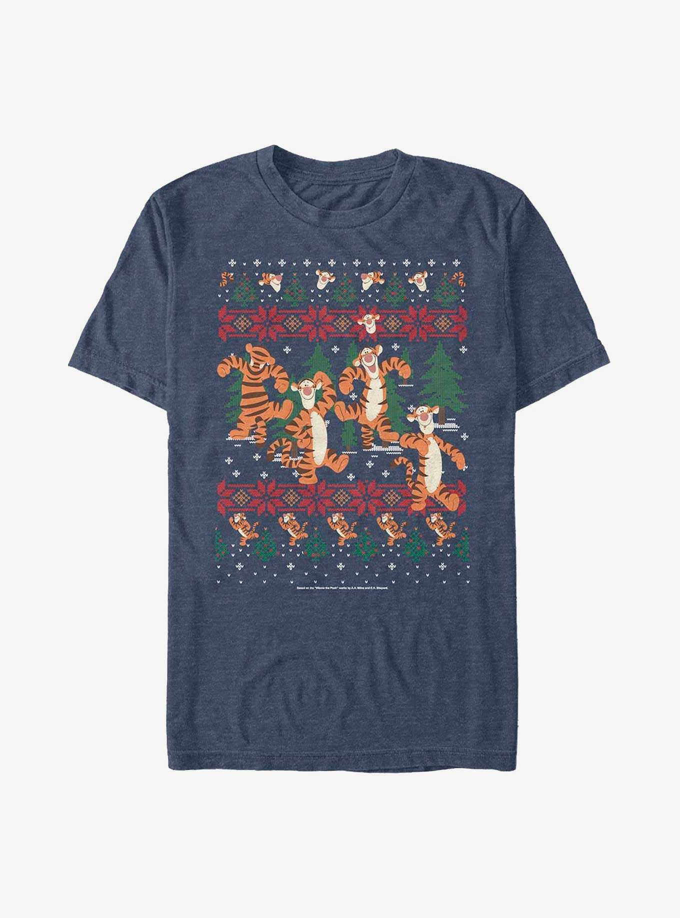Disney Winnie The Pooh Tigger In The Woods Christmas T-Shirt, , hi-res