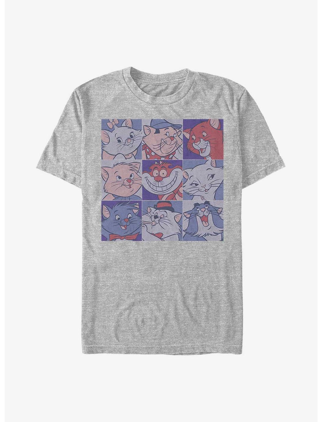 Disney Cats Squared T-Shirt, ATH HTR, hi-res