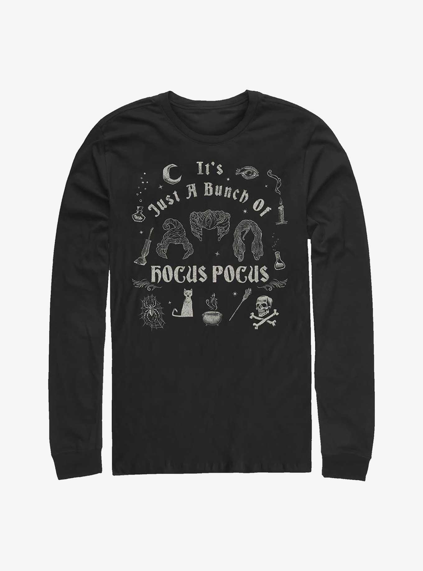 Disney Hocus Pocus Bunch Of Hocus Pocus Long-Sleeve T-Shirt, BLACK, hi-res