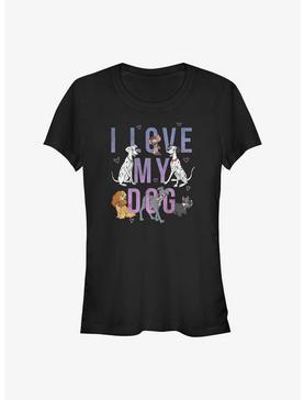 Disney I Love My Dog Girls T-Shirt, , hi-res