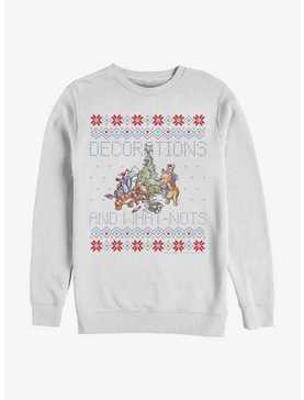 Disney Winnie The Pooh Decorations And What-Nots Ugly Christmas Sweatshirt, , hi-res