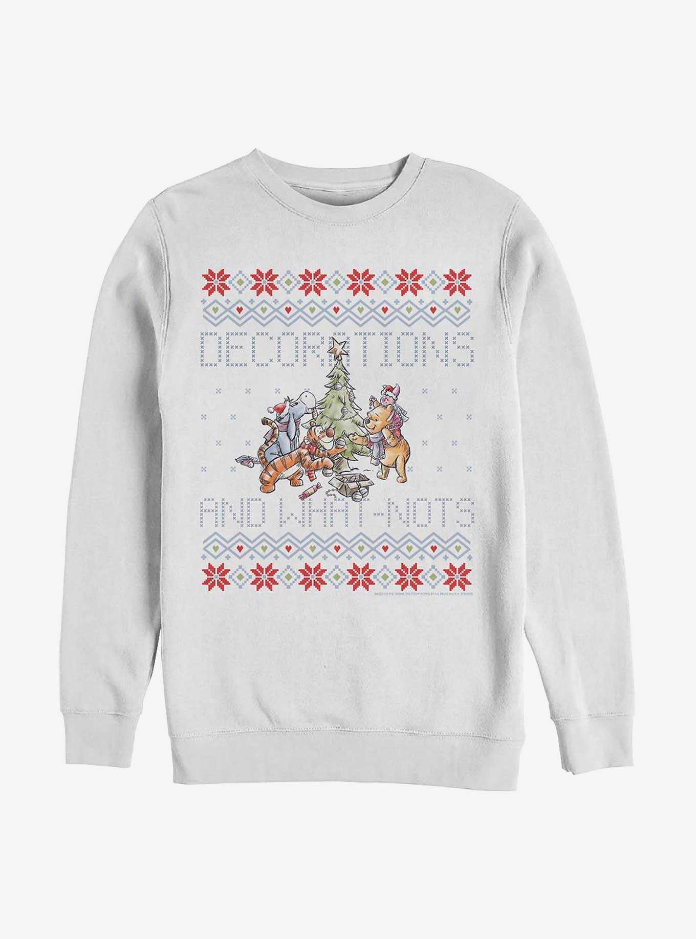 Women's Plus Size Disney Eeyore Christmas T-Shirt Holiday Gray
