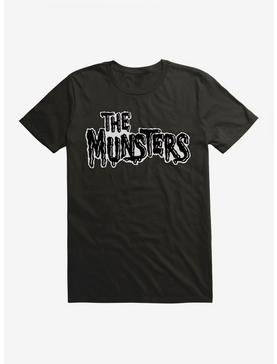 Plus Size The Munsters Black & White Title T-Shirt, , hi-res