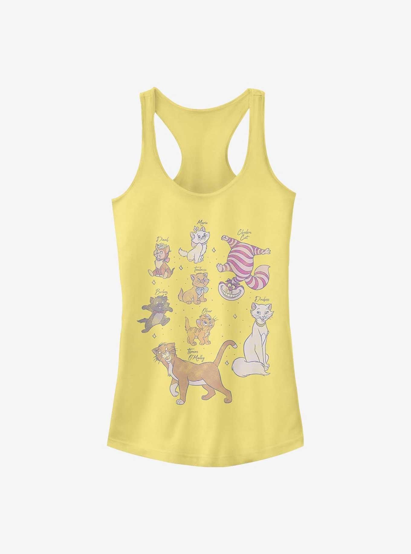 Disney Kitties Girls Tank, BANANA, hi-res