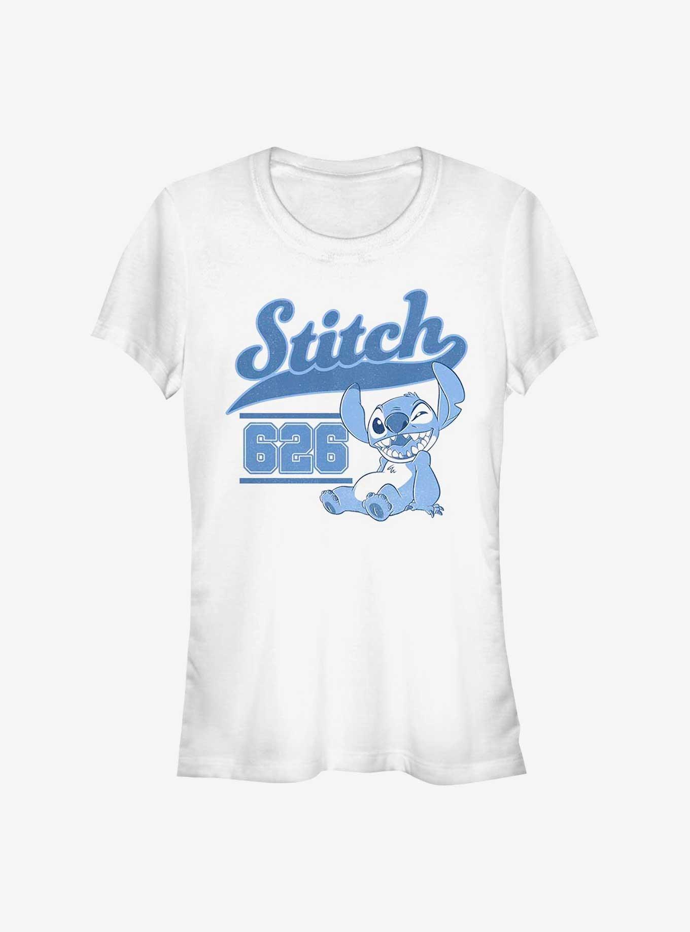 Disney Lilo And Stitch Collegiate 626 Girls T-Shirt, , hi-res