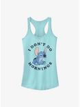 Disney Lilo And Stitch I Dont Do Mornings Girls Tank, CANCUN, hi-res
