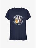 Disney Most Of My Friends Are Dogs Girls T-Shirt, NAVY, hi-res