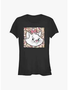 Disney The Aristocats Boxed Floral Marie Girls T-Shirt, , hi-res