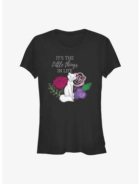 Disney The Aristocats Duchess Its The Little Things In Life Floral Girls T-Shirt, , hi-res