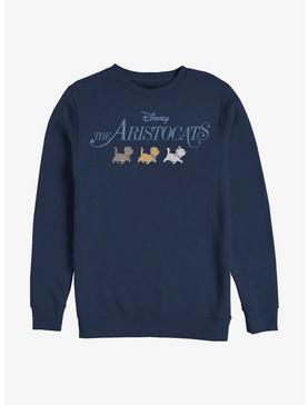 Disney The Aristocats Kitten Walk Logo Sweatshirt, , hi-res